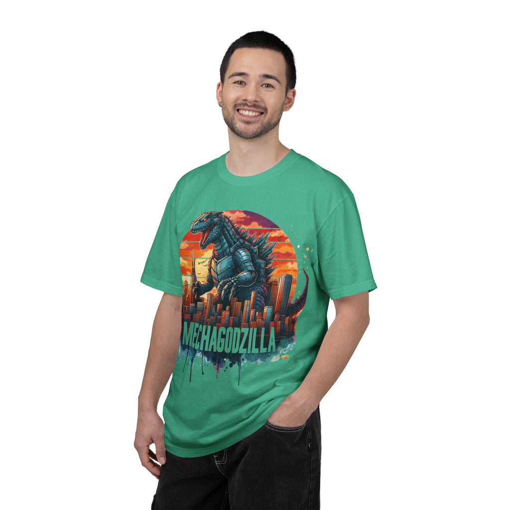 Mechagodzilla Graphic T-Shirt — Retro City Kaiju Tee