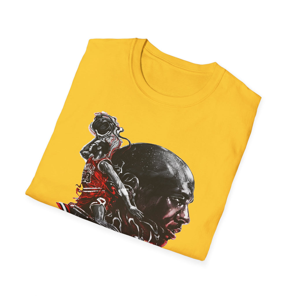 Michael Jordan Graphic T-Shirt - Sporty Style for Basketball Fans