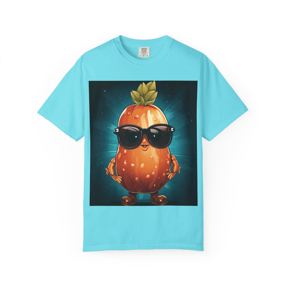 Cool Pineapple T-Shirt — Funny Sunglasses Fruit Graphic Tee