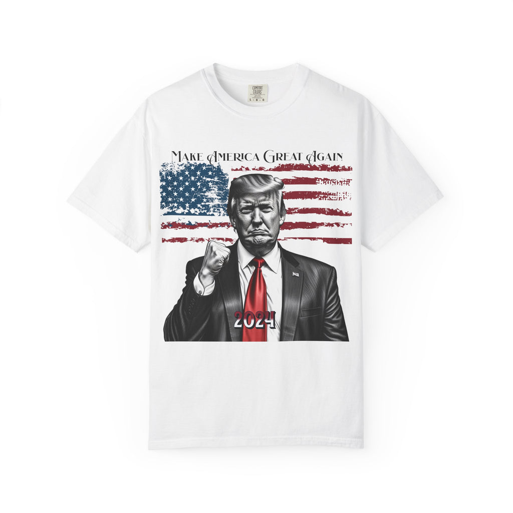 Patriotic 2024 Political Graphic T-Shirt — 'Make America Great Again' Design