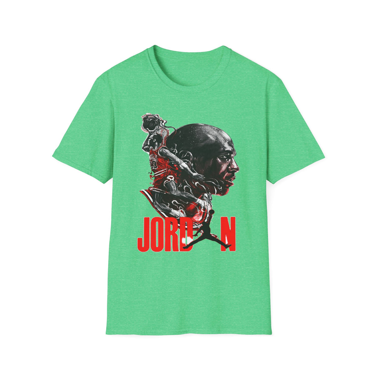 Michael Jordan Graphic T-Shirt - Sporty Style for Basketball Fans