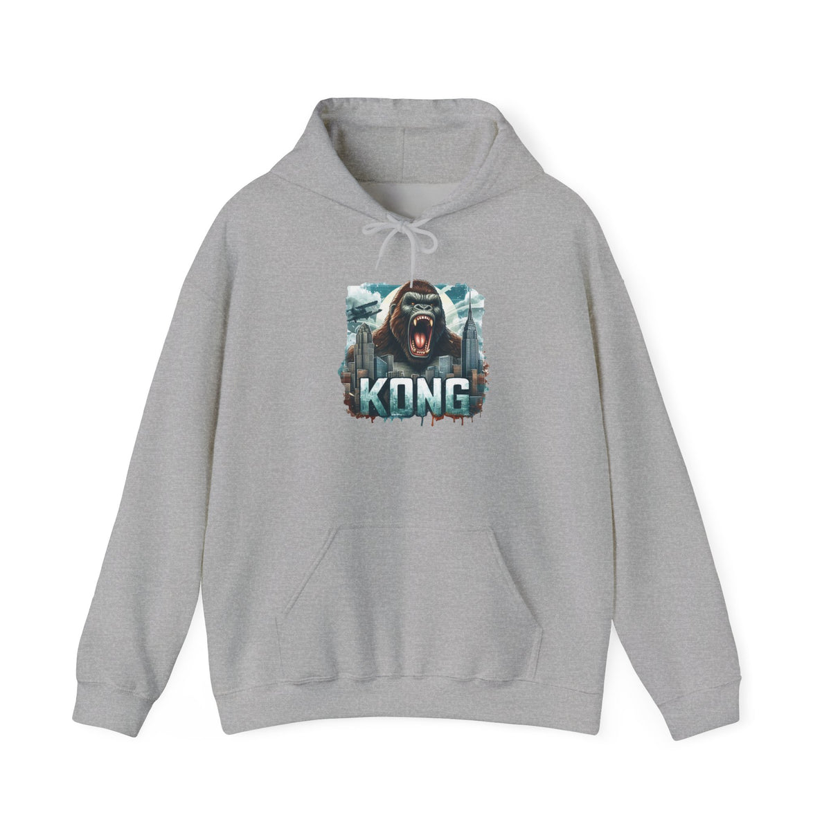 KONG Roaring Gorilla Hoodie — Graphic Ape Sweatshirt