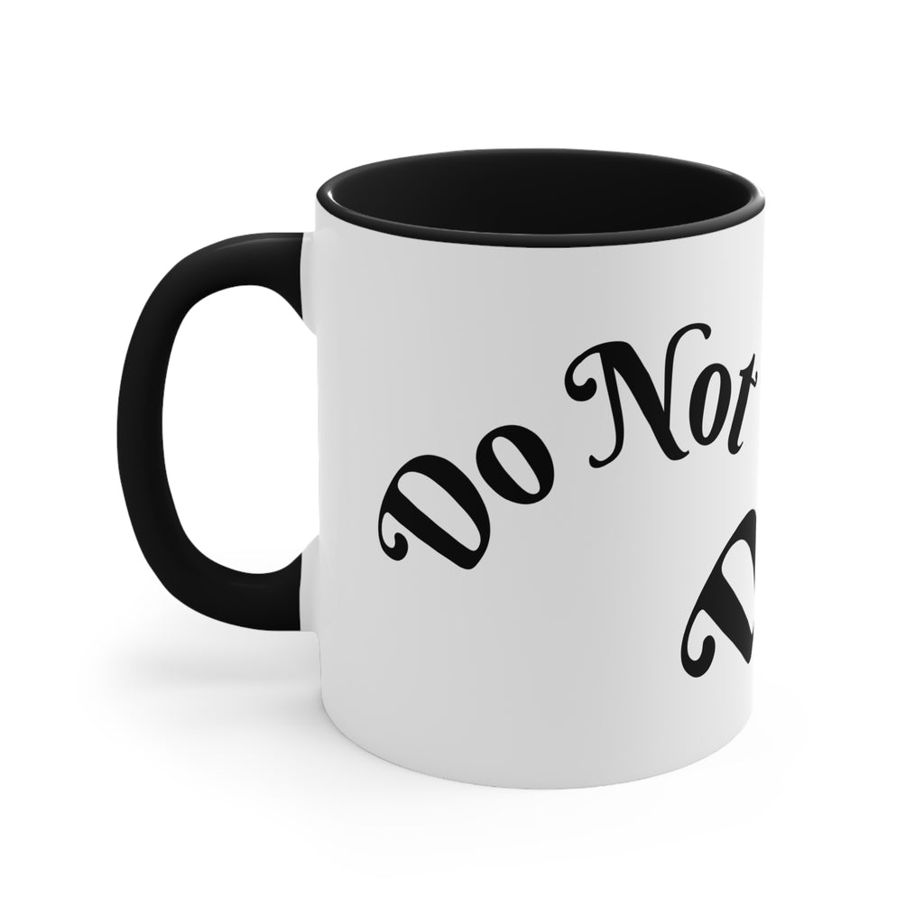 Accent Mug — "Do Not Disturb" Pink Interior Coffee Tea Cup