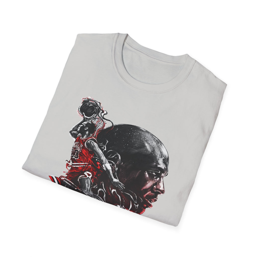 Michael Jordan Graphic T-Shirt - Sporty Style for Basketball Fans