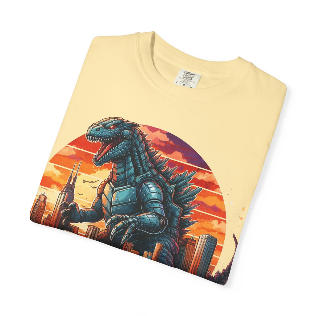 Mechagodzilla Graphic T-Shirt — Retro City Kaiju Tee