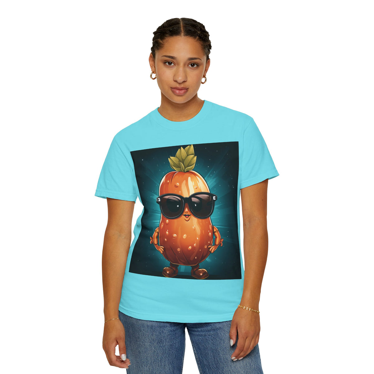 Cool Pineapple T-Shirt — Funny Sunglasses Fruit Graphic Tee
