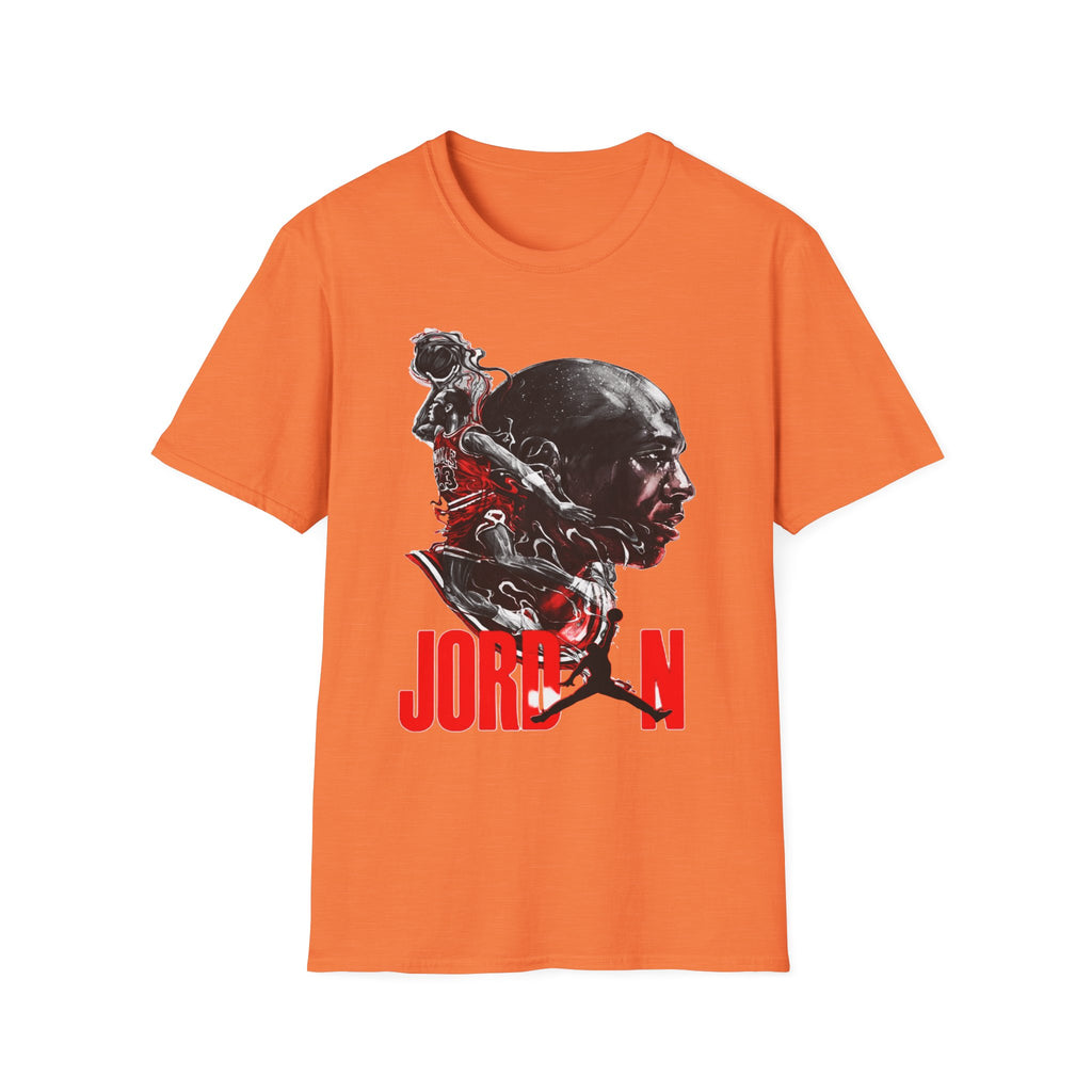 Michael Jordan Graphic T-Shirt - Sporty Style for Basketball Fans