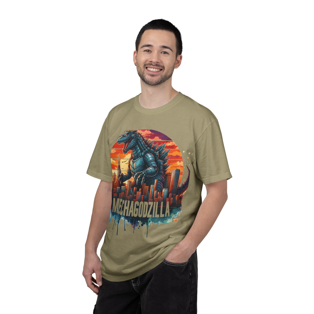 Mechagodzilla Graphic T-Shirt — Retro City Kaiju Tee