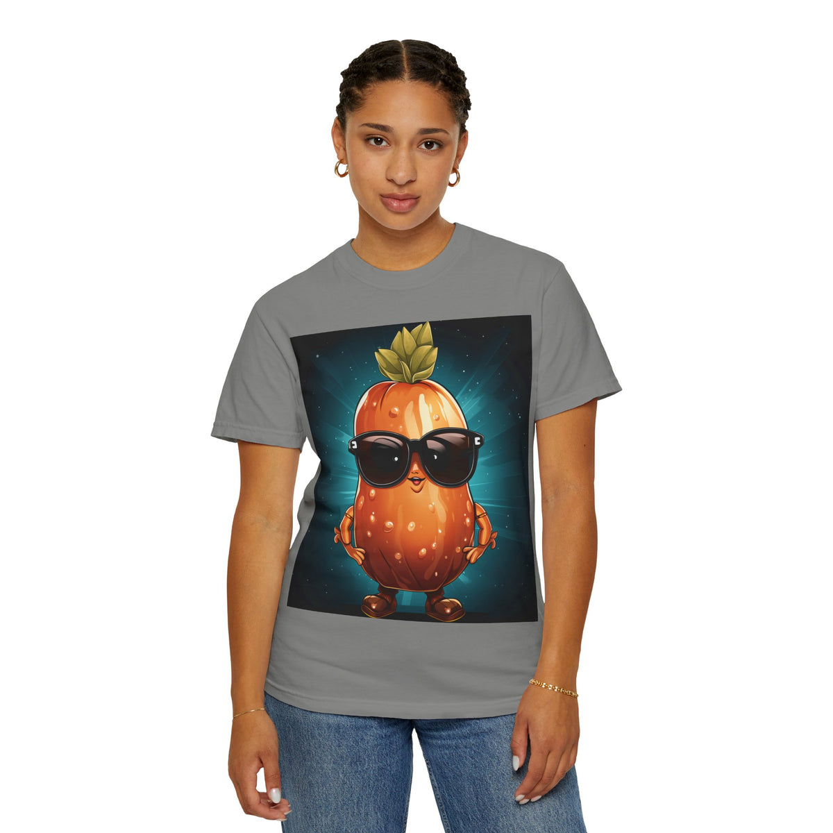 Cool Pineapple T-Shirt — Funny Sunglasses Fruit Graphic Tee