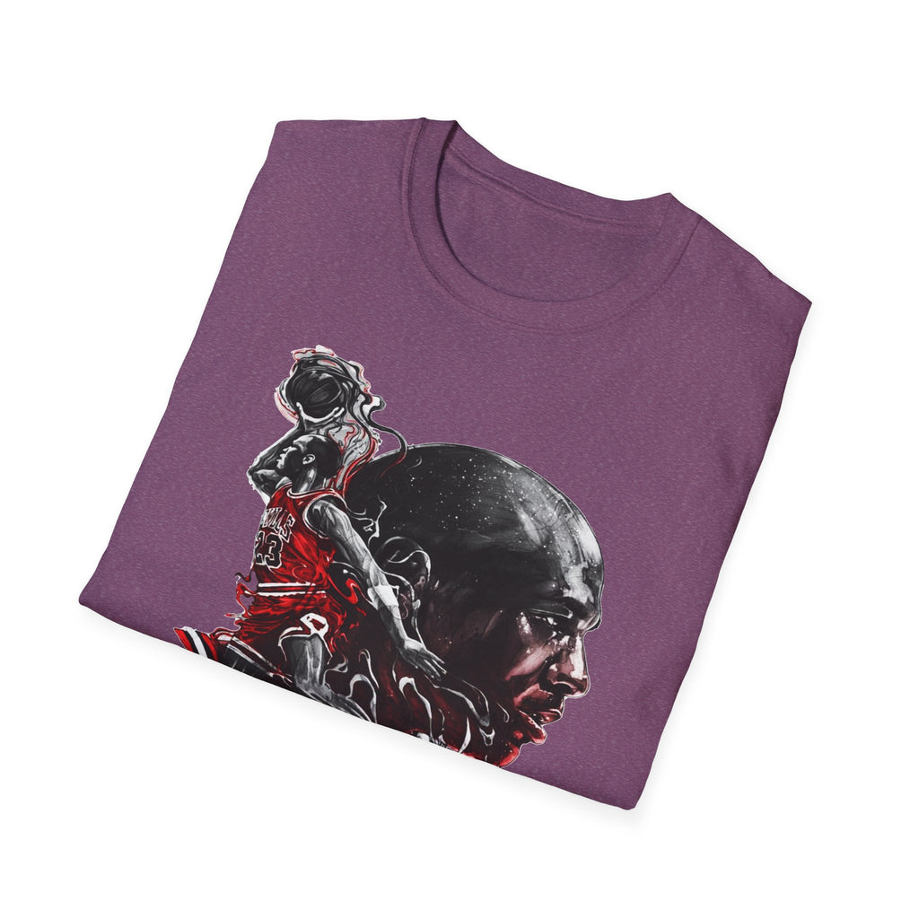 Michael Jordan Graphic T-Shirt - Sporty Style for Basketball Fans