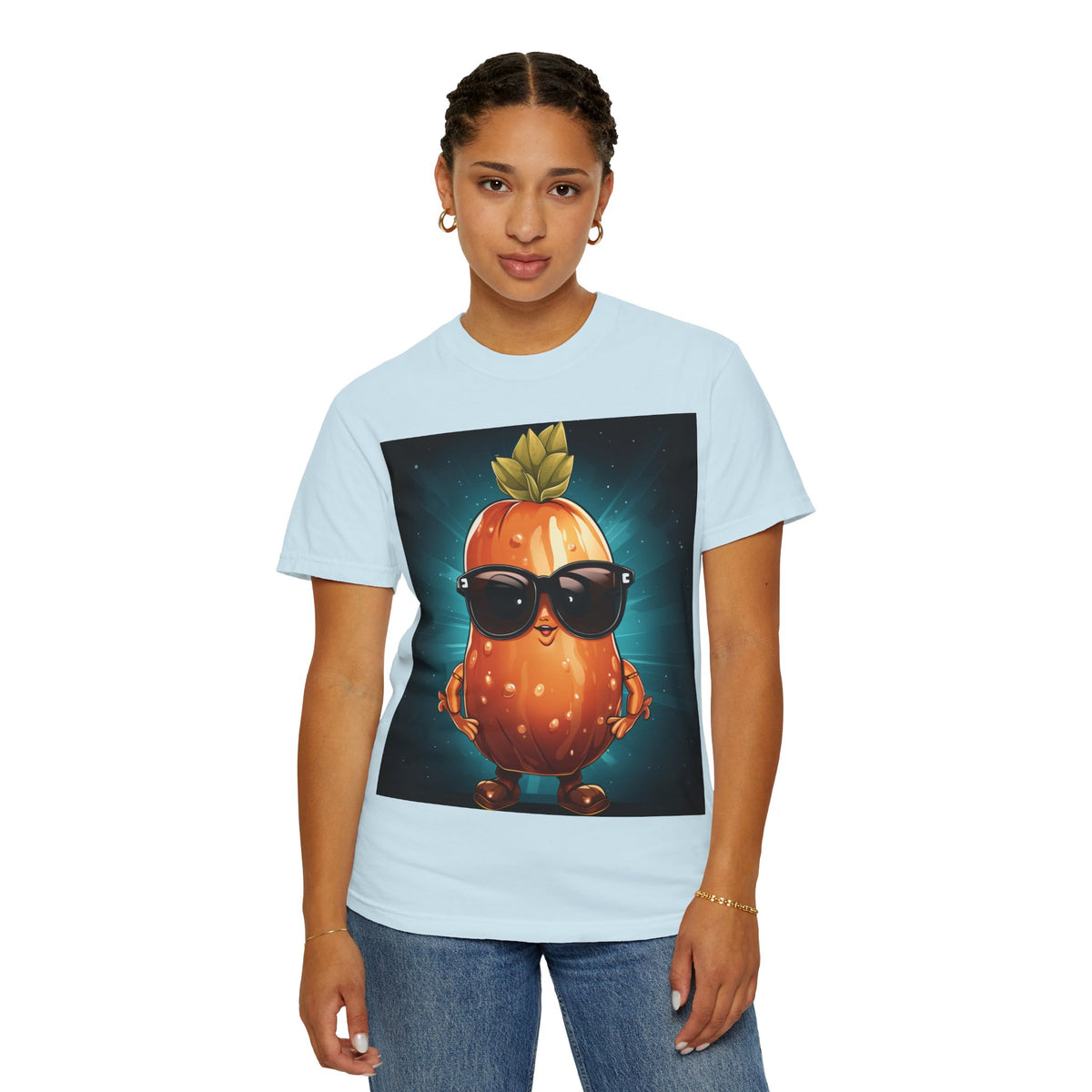 Cool Pineapple T-Shirt — Funny Sunglasses Fruit Graphic Tee
