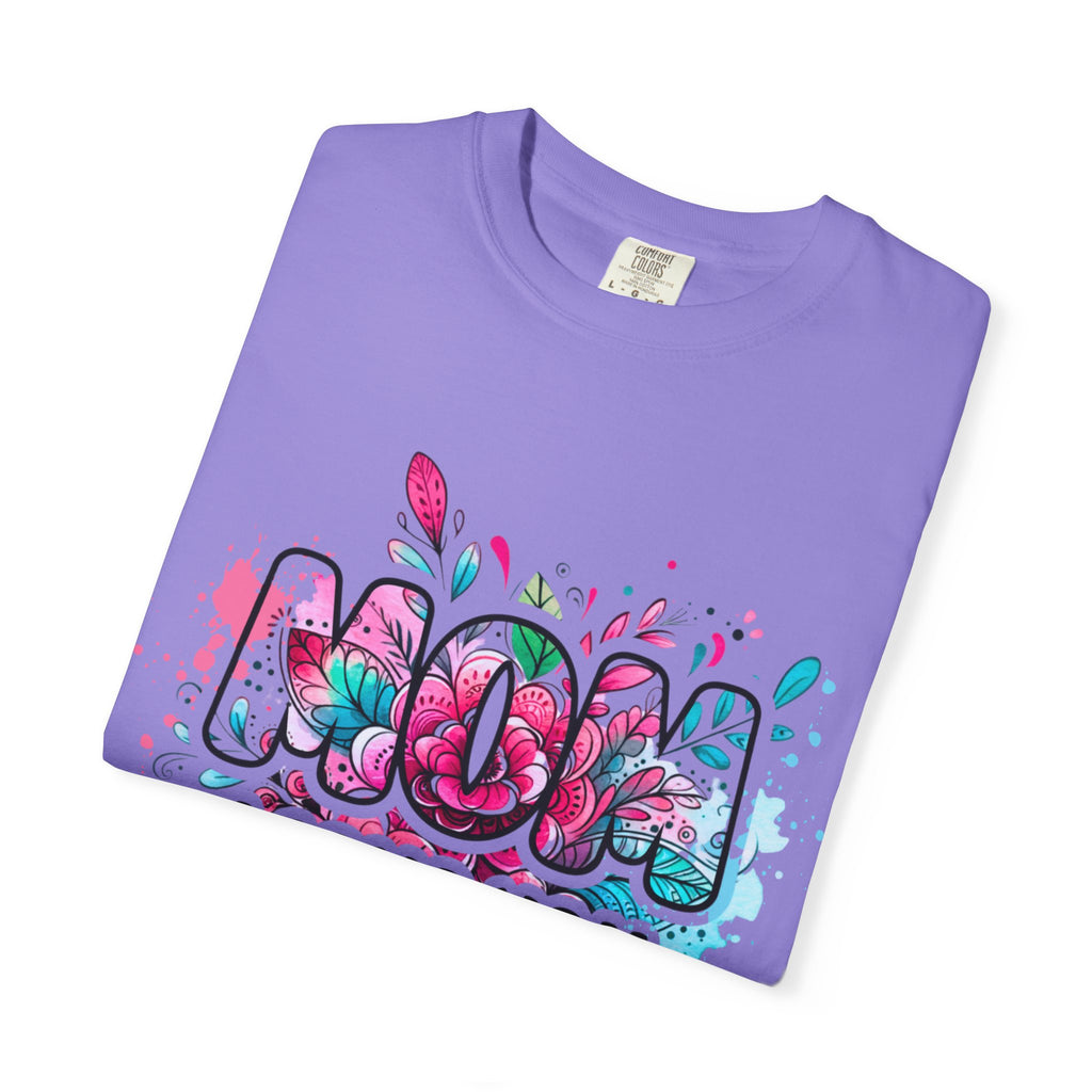 Mom I Love You Floral Watercolor T-Shirt — Mother's Day Gift