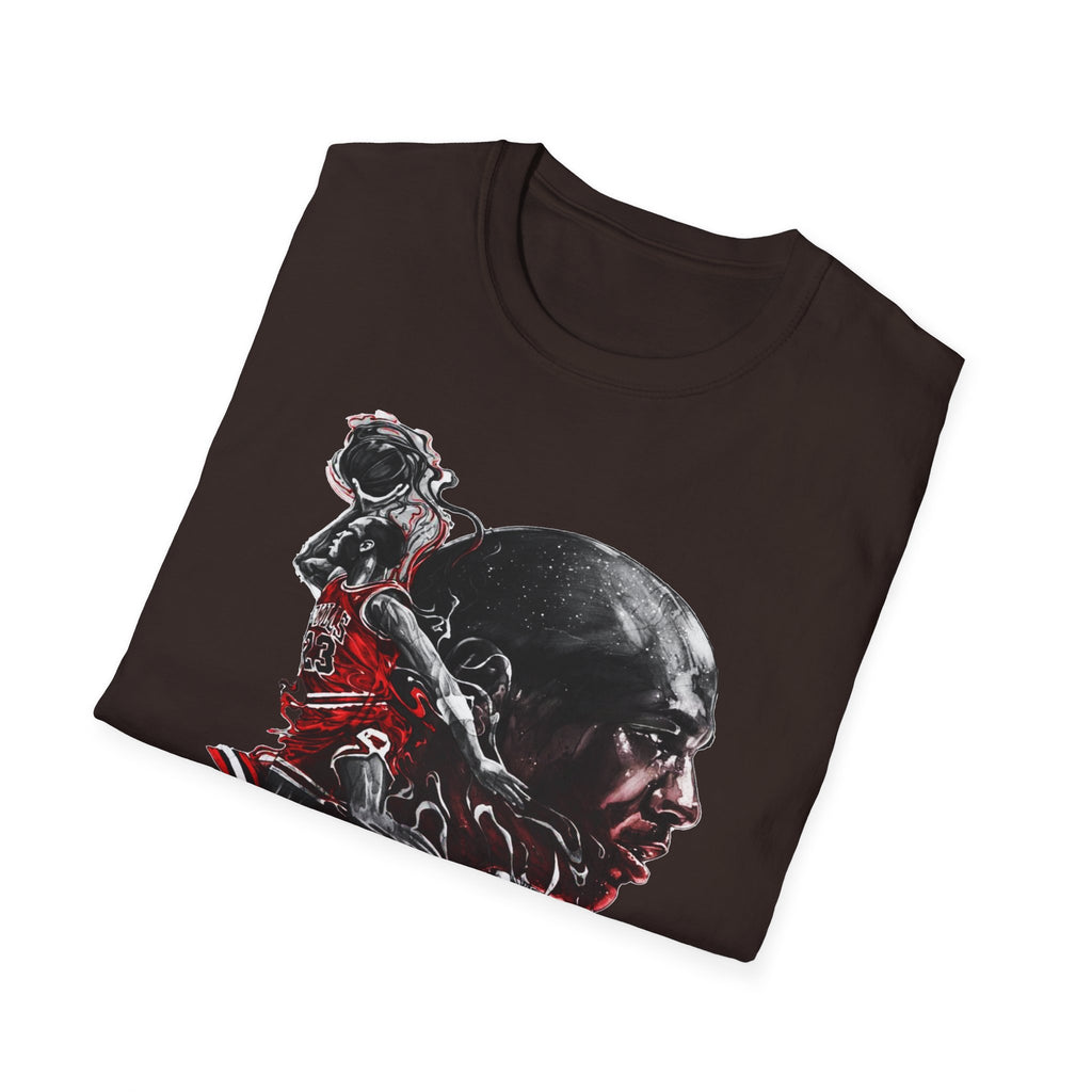 Michael Jordan Graphic T-Shirt - Sporty Style for Basketball Fans
