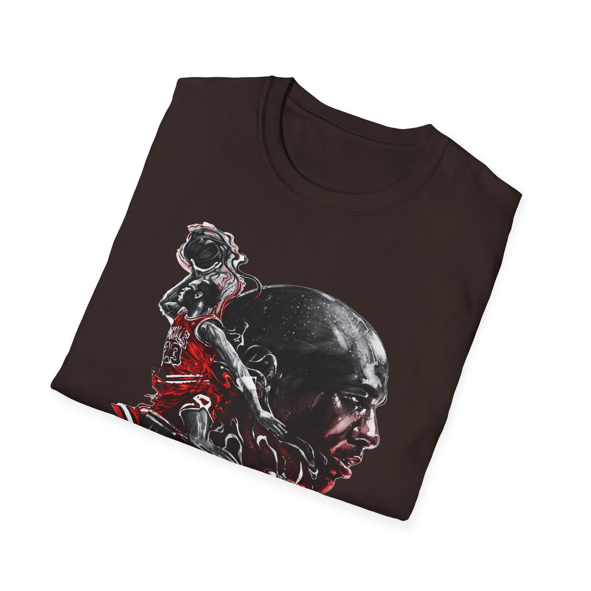Michael Jordan Graphic T-Shirt - Sporty Style for Basketball Fans