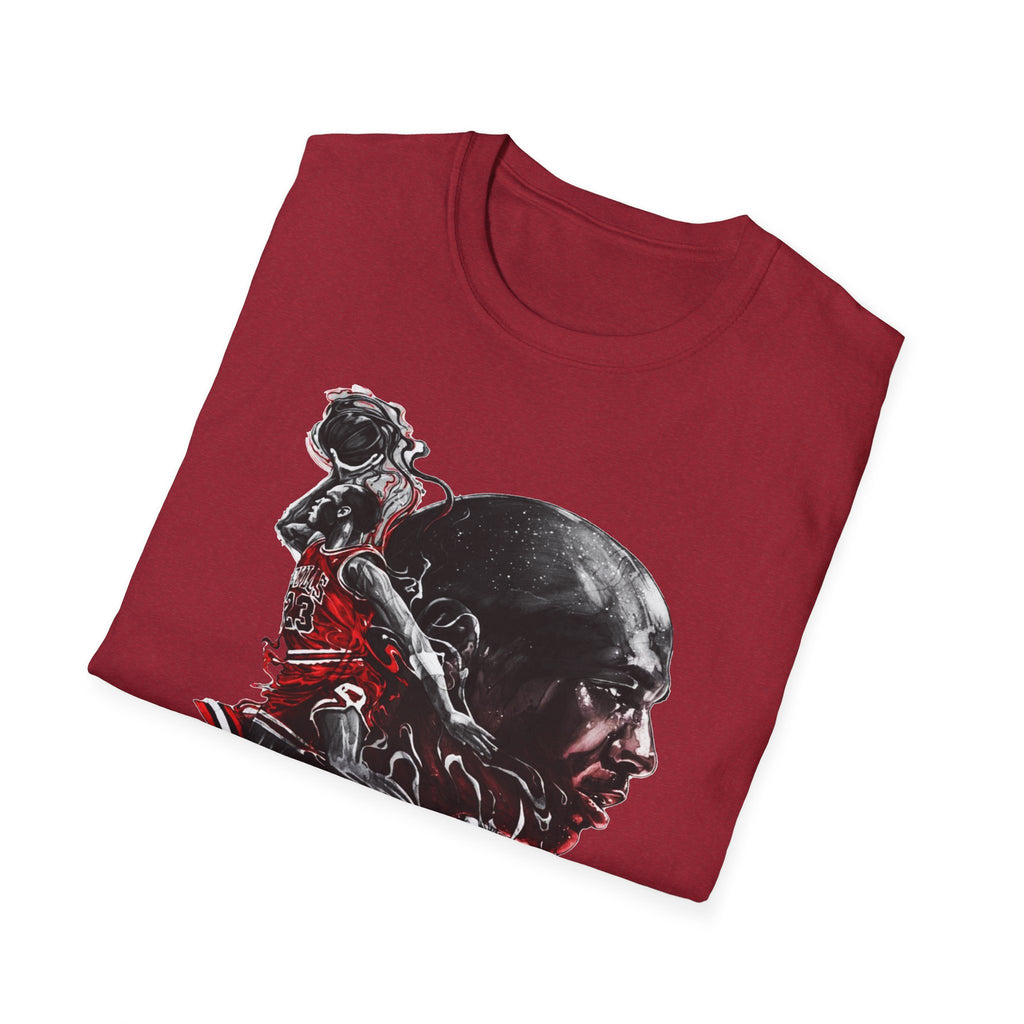 Michael Jordan Graphic T-Shirt - Sporty Style for Basketball Fans