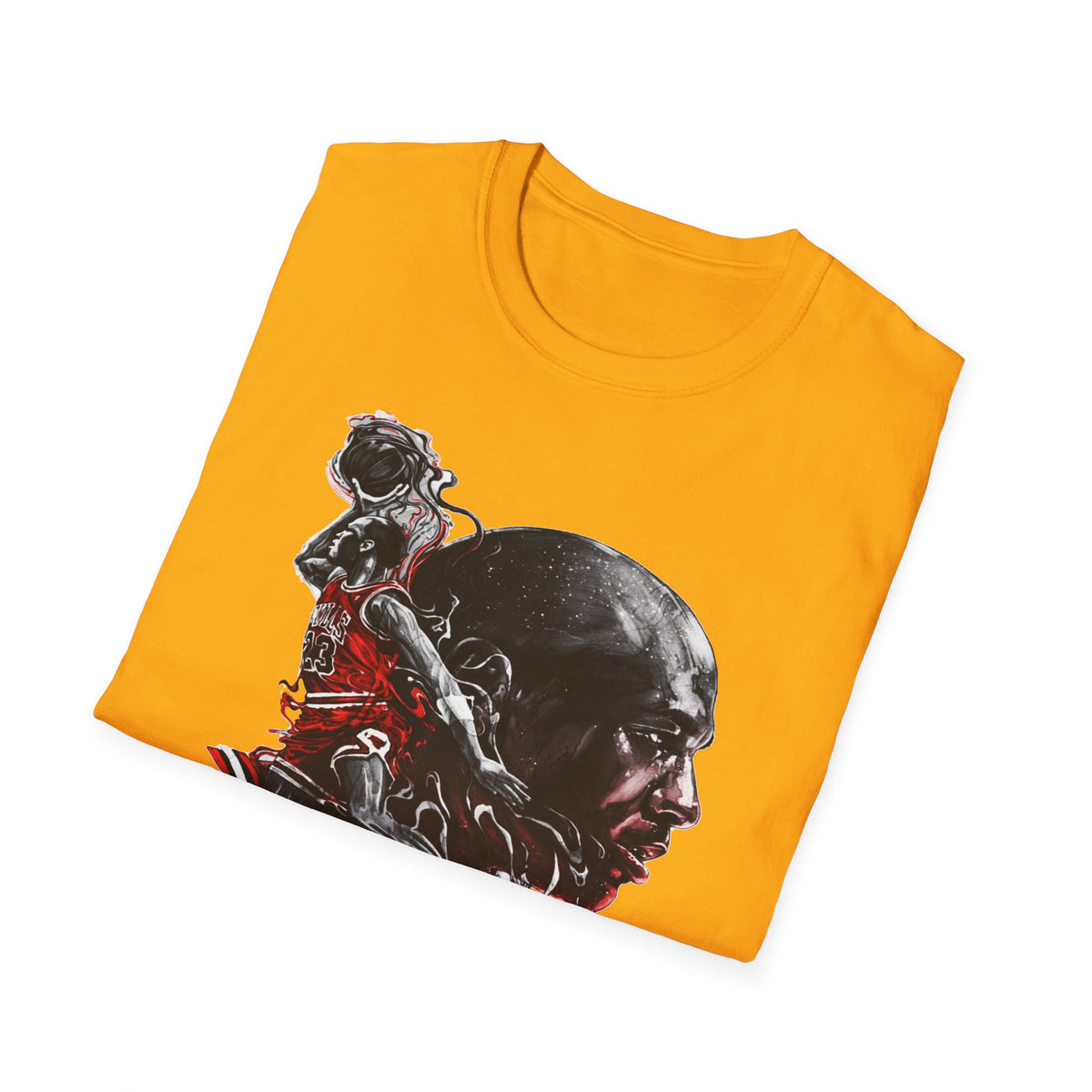 Michael Jordan Graphic T-Shirt - Sporty Style for Basketball Fans