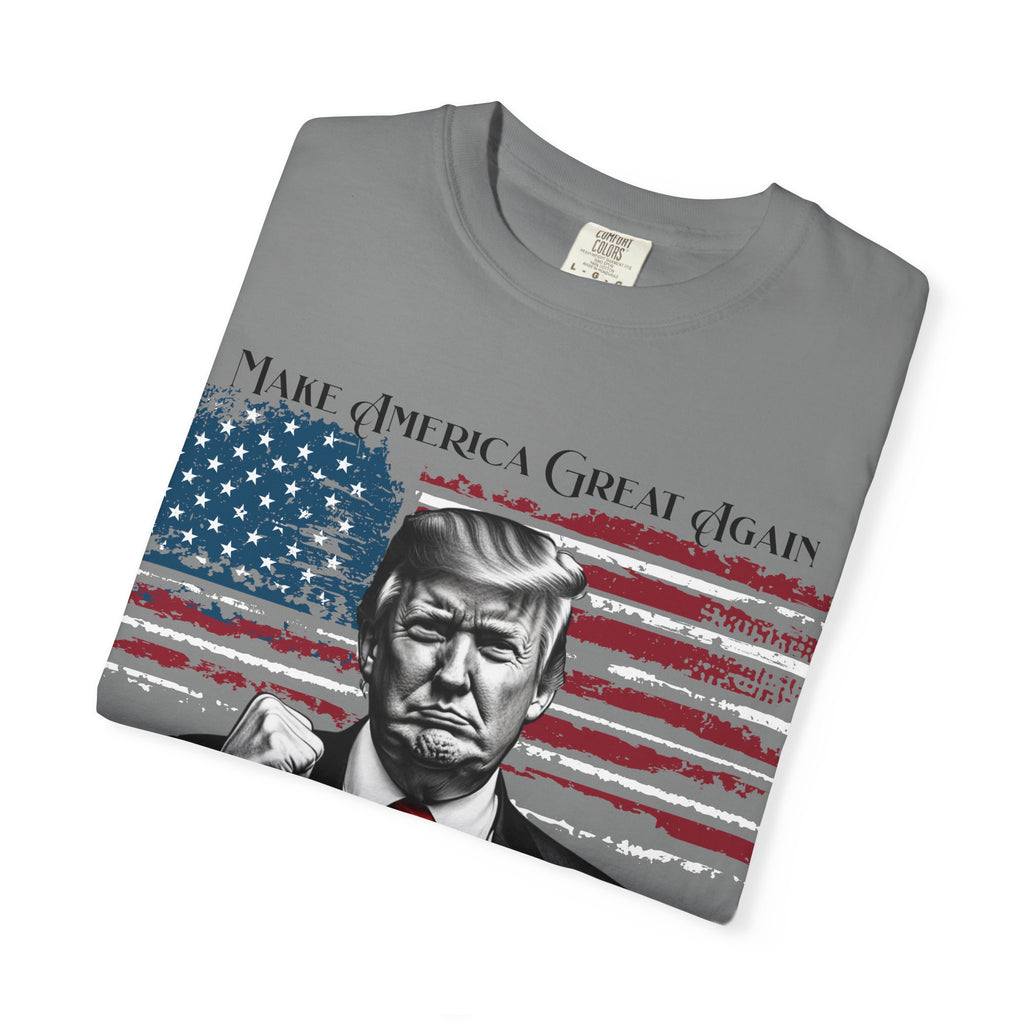 Patriotic 2024 Political Graphic T-Shirt — 'Make America Great Again' Design